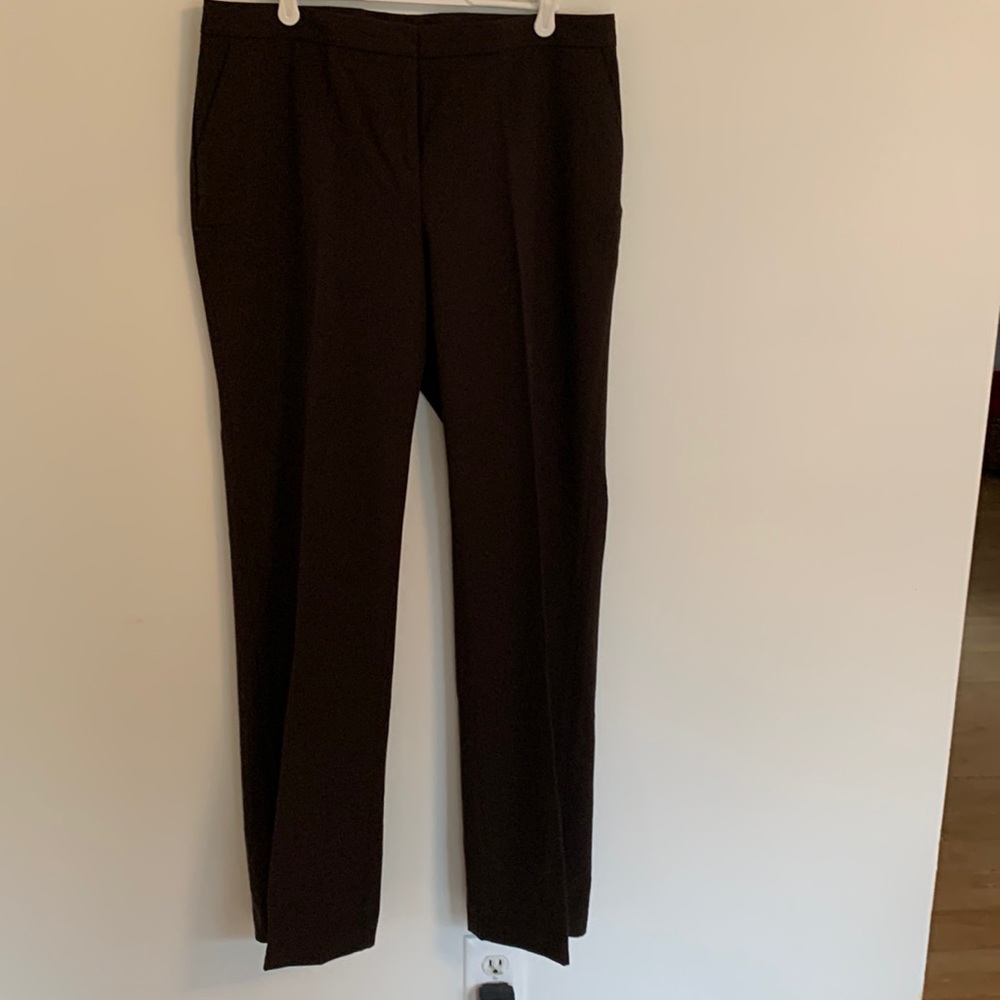Chocolate brown dress pants size 12